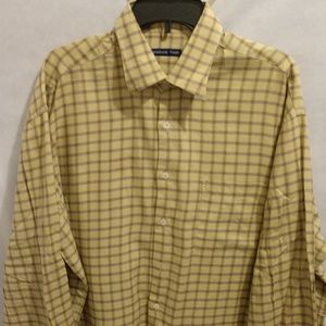 Oxford Men's Button Down Collar Long Sleeve